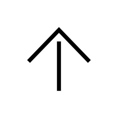 Yükleme ok simgesi vektör çizim     