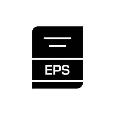 Dosya biçiminin vektör illüstrasyonu