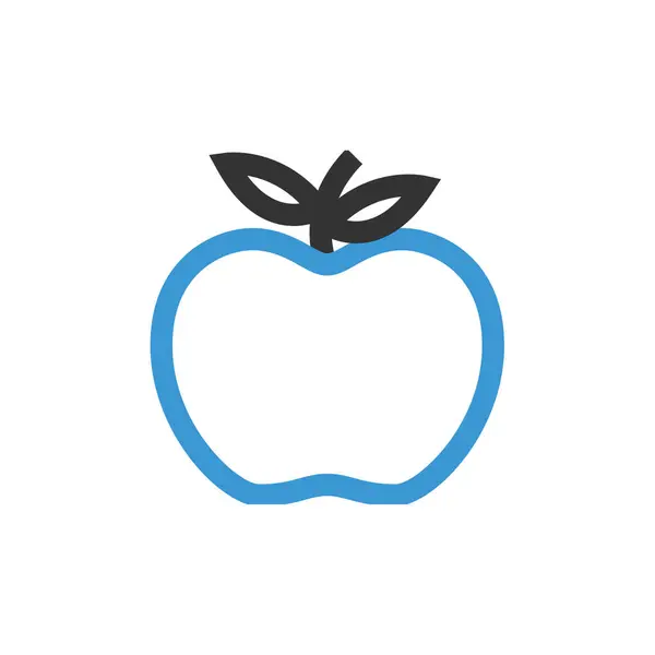 Apfel Symbol Vektorillustration — Stockvektor