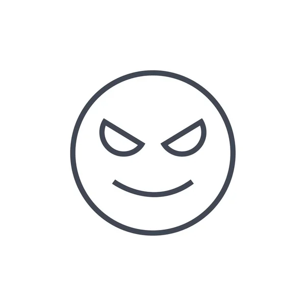 Emoji Face Expression Symbol Emoticon Icon Vector Illustration — Stock Vector