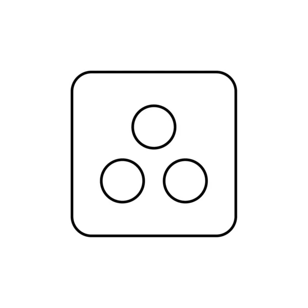 Abstract Polygonal Geometric Icon Vector Illustration — Stock Vector