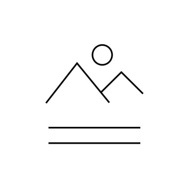 Kablolar modern simge, vektör illüstrasyonu