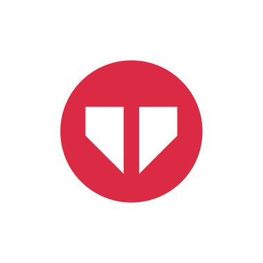 soyut yaratıcı tasarım izole edilmiş simge, vektör illüstrasyonu     