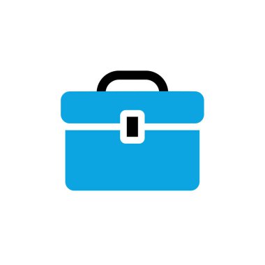 evrak çantası ikonu vektör illüstrasyonu