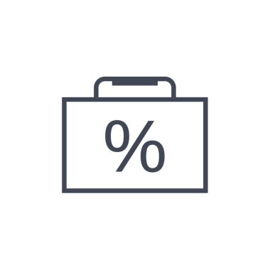 Yüzde işareti vektör simgesi. Mobil konsept ve web tasarımı için düz tabela. Yüzde yüz katı simge yüzdesi. Sembol, logo illüstrasyonu. piksel mükemmel 