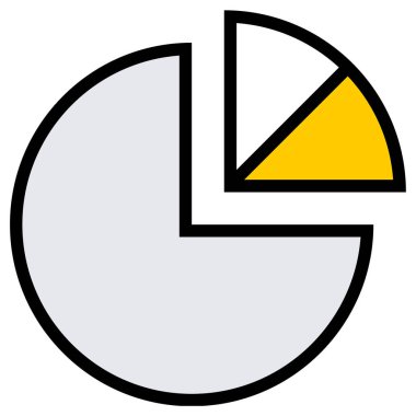 Pasta çizelgesi. Basit resimleme