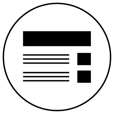 Kablolar modern simge, vektör illüstrasyonu