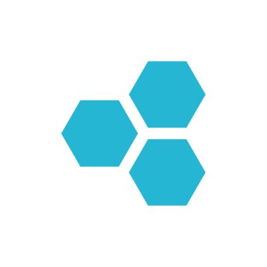 DNA laboratuvarı molekül simgesi