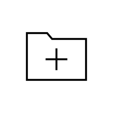 Basit bir dizin simgesi gösterimi 