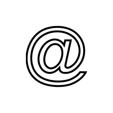 Navigasyon simgesi vektör çizim logosu     