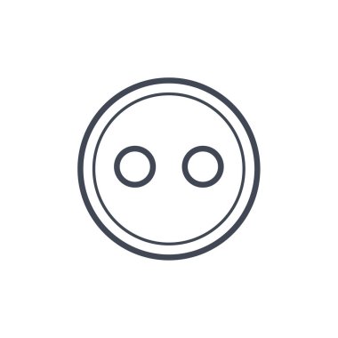 İfade simgesi, yüz ifadesi, duygu sembolü, vektör illüstrasyonu