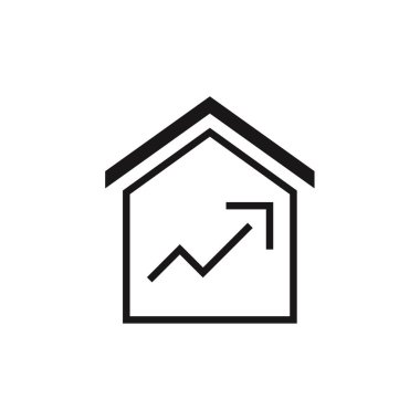 Vektör olarak ev simgesi. Logotype 