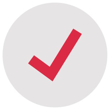 Dijital ikonun vektör modern tasarımı. Kontrol et