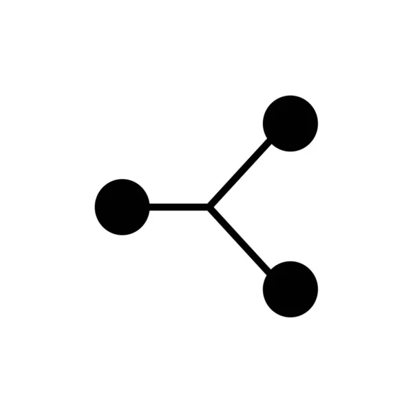 分子图标矢量图解 — 图库矢量图片