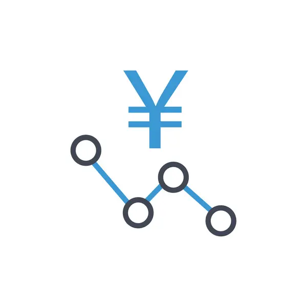 Analytics Tecken Ikon Vektor Illustration — Stock vektor