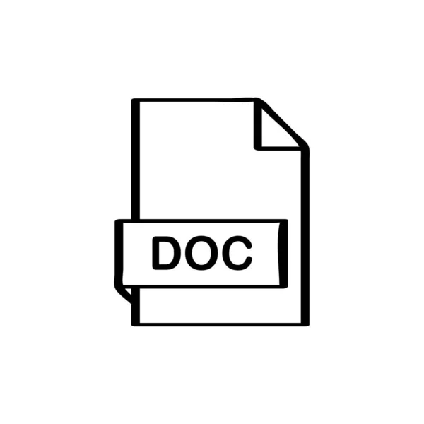 Иконка Файла Простая Векторная Иллюстрация — стоковый вектор