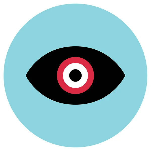 Augensymbol Vektor Illustration Design — Stockvektor