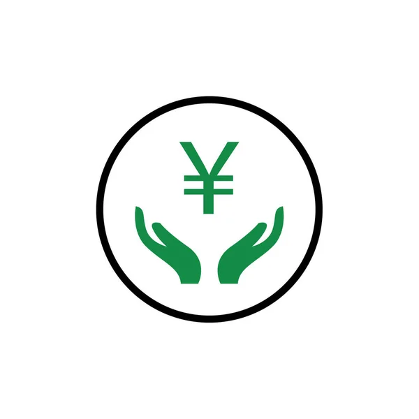 Ikona Jenů Izolovaný Vektor Bílém Pozadí Návrh Plochého Vektorového Symbolu — Stockový vektor