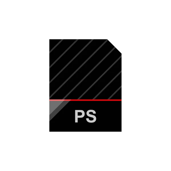 Bestandsnaam Pictogram Vector Illustratie — Stockvector