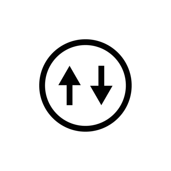 Vektorová Ilustrace Navigačních Šipek Moderní Ikony — Stockový vektor