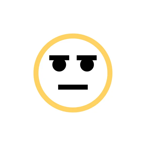 絵文字アイコン 顔の表情 感情記号 ベクトルイラスト — ストックベクタ