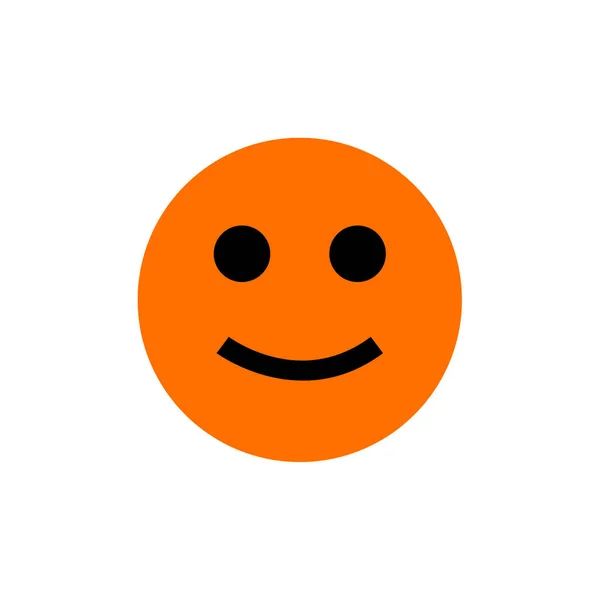 Emoji Ikon Arckifejezés Érzelem Szimbólum Vektor Illusztráció — Stock Vector