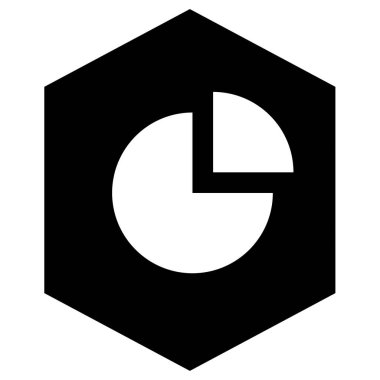 Pasta çizelgesi. Web simgesi