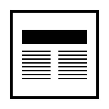 Kablolar modern simge, vektör illüstrasyonu