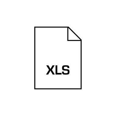 dosya adı simgesi vektör illüstrasyonu