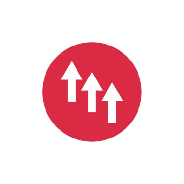 ok işaretçileri simgesi, vektör illüstrasyonu      