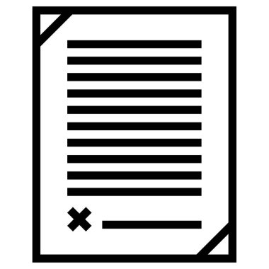 Modern simge ve vektör illüstrasyonunu bildir