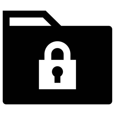 klasör arşivi. Web simgesi basit illüstrasyon     