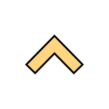 Basit ok tasarımı vektör çizimi