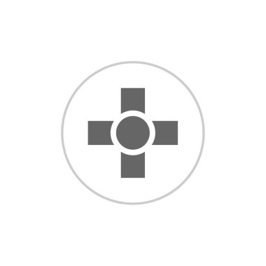 Şaşırmış şekilli yaratıcı soyut tasarım, vektör illüstrasyonu