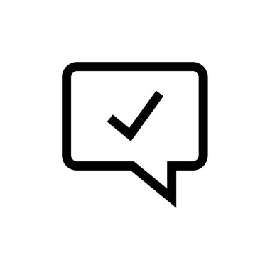 SMS ve Metin Mesajlaşması ikon vektör illüstrasyonu