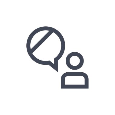 metin ampul simgesi, sohbet için ileti şablonu