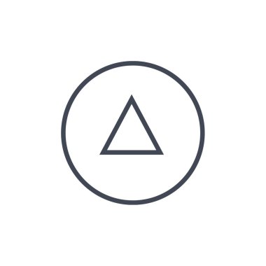 Basit ok tasarımı vektör çizimi