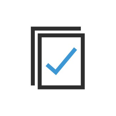 Dosya simgesini, basit vektör çizim