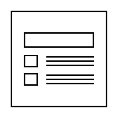 Kablolar modern simge, vektör illüstrasyonu