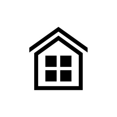 ev simgesi vektör illüstrasyonu