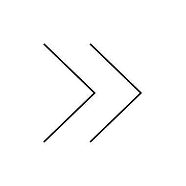 ok işaretçileri simgesi, vektör illüstrasyonu      