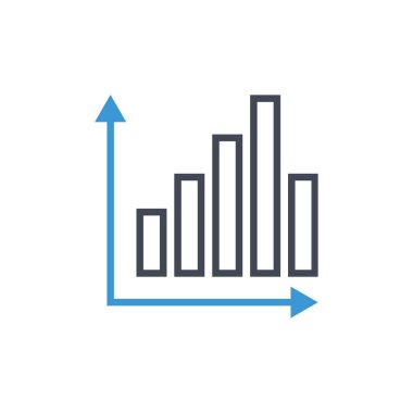 grafik çizelgesi simgesi. 
