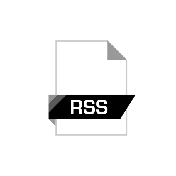 Rss文件名扩展名向量示例 — 图库矢量图片