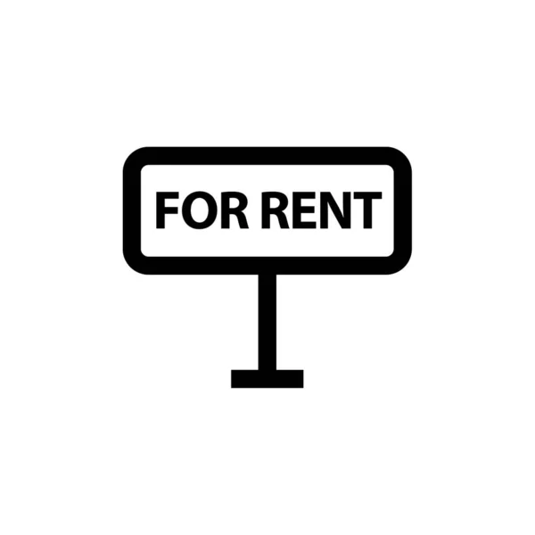 Διανυσματική Απεικόνιση Home Rent Διαφανές Φόντο Σύμβολα Υψηλής Ποιότητας Εικονίδιο — Διανυσματικό Αρχείο