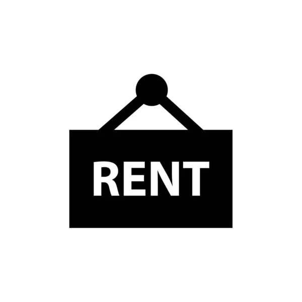 Rent Icon Simple Element — Stock Vector