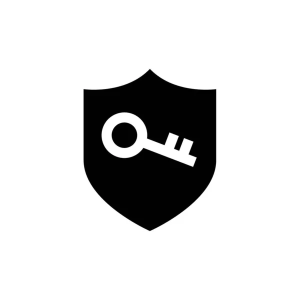 Key Logo Template Design Vector — Stock Vector