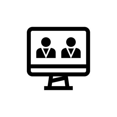 iş takımı simgesi vektör illüstrasyonu