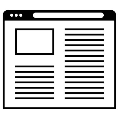 wirefram simgesi vektör illüstrasyonu