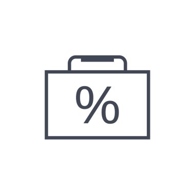 yüzde oranı vektör çizimi