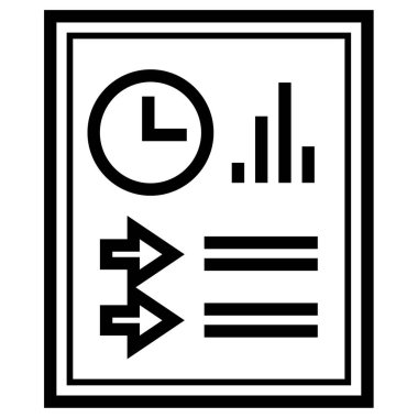 Basit illüstrasyon web simgesi bildirir       